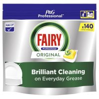 Fairy Pro All-In-One Lemon Machine Dishwasher Capsules 2x140