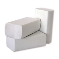 White Multifold Hand Towels Z-Fold 2 Ply