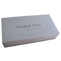 Cloudsoft White Dispenser Pack Tissues 100 sheets