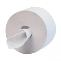 Centre Feed 2 Ply White Toilet Rolls 200m