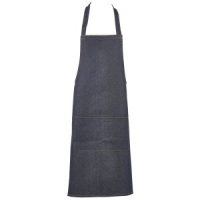 Washed Denim Bib Apron 70 x 90cm