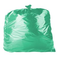 Green Heavy Duty Refuse Waste Sacks 18x29x39"