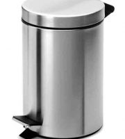 Stainless Steel 5 Litre Pedal Operated Bin