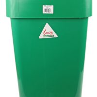 Lucy Green Polypropylene 50 Litre Swing Bin