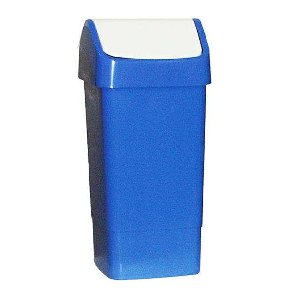 Lucy Swing Bin Blue 50 litre