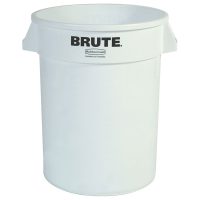 Brute White Round Container without Lid 75.7 Litre