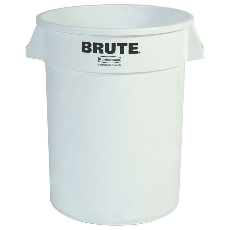 Brute White Round Container without Lid 75.7 Litre