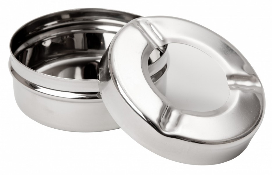 Stainless Steel Windproof Ashtray