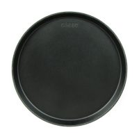 Cambro 1400CT110 14" Round Camtread Serving Tray Black