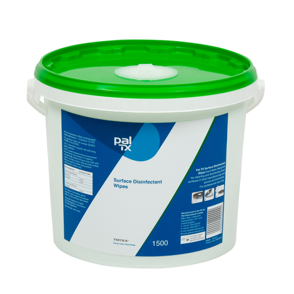 Pal TX Multi Purpose Suface Disinfectant Wipes Bucket