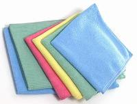 Micro Fibre Cleaning Cloths 200gsm Green