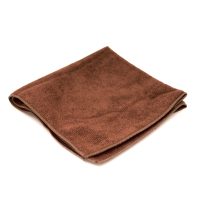 Micro fibre brown cleaning cloth 300gsm 40x40cm