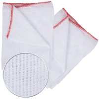 Stockinette dish cloth white
