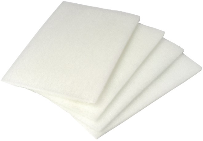 White Non Abrasive Scourer