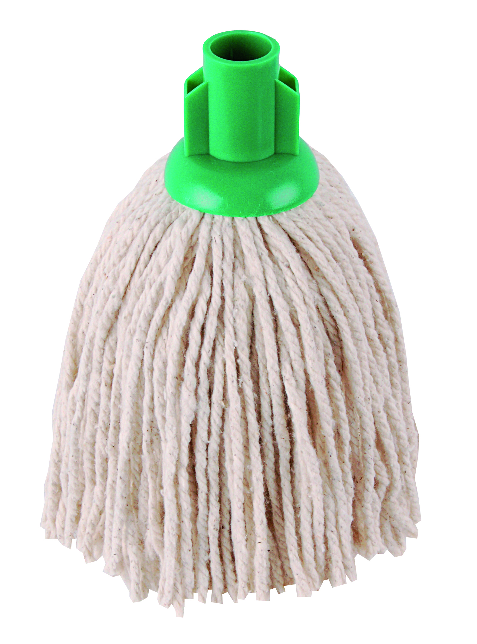 12PY Multi Yarn Mop with Green Plastic Socket (PLEASE NOTE THESE ARE SOLD IN CASES OF 10)