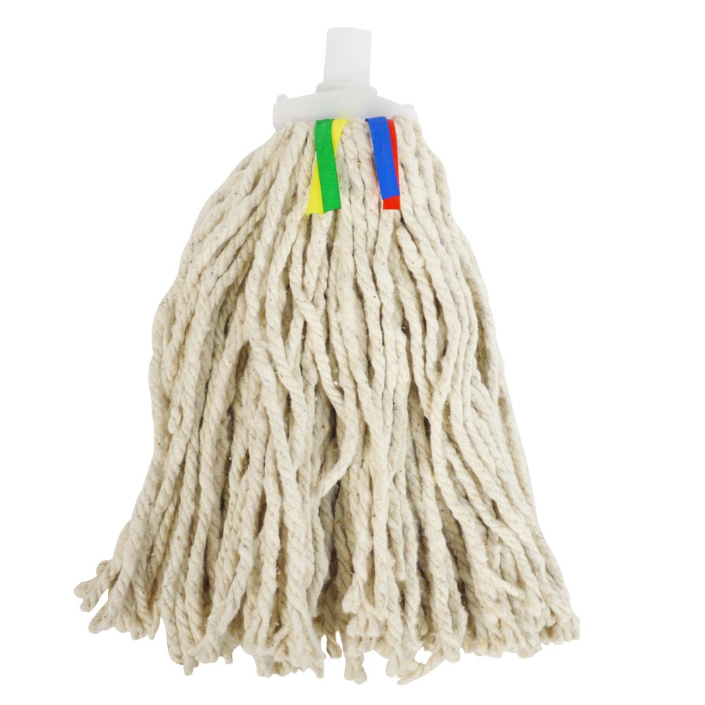 Cotton 14PY Socket Mop with Coloured Tags
