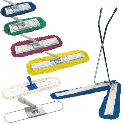 V Sweeper with dust pads complete 100cm