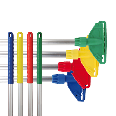 Kentucky alloy handle with blue clip 1.3m