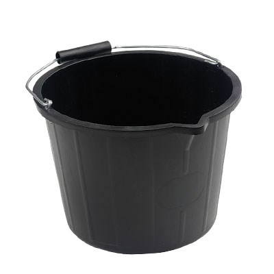 14 Litre Builders Bucket black