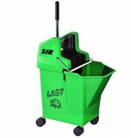 Ladybrid mopping combo bucket 9 litre green