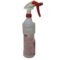 Trigger spray heads red for R5 ready to use