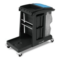 Eco-Matic EM5 Cleaning Trolley