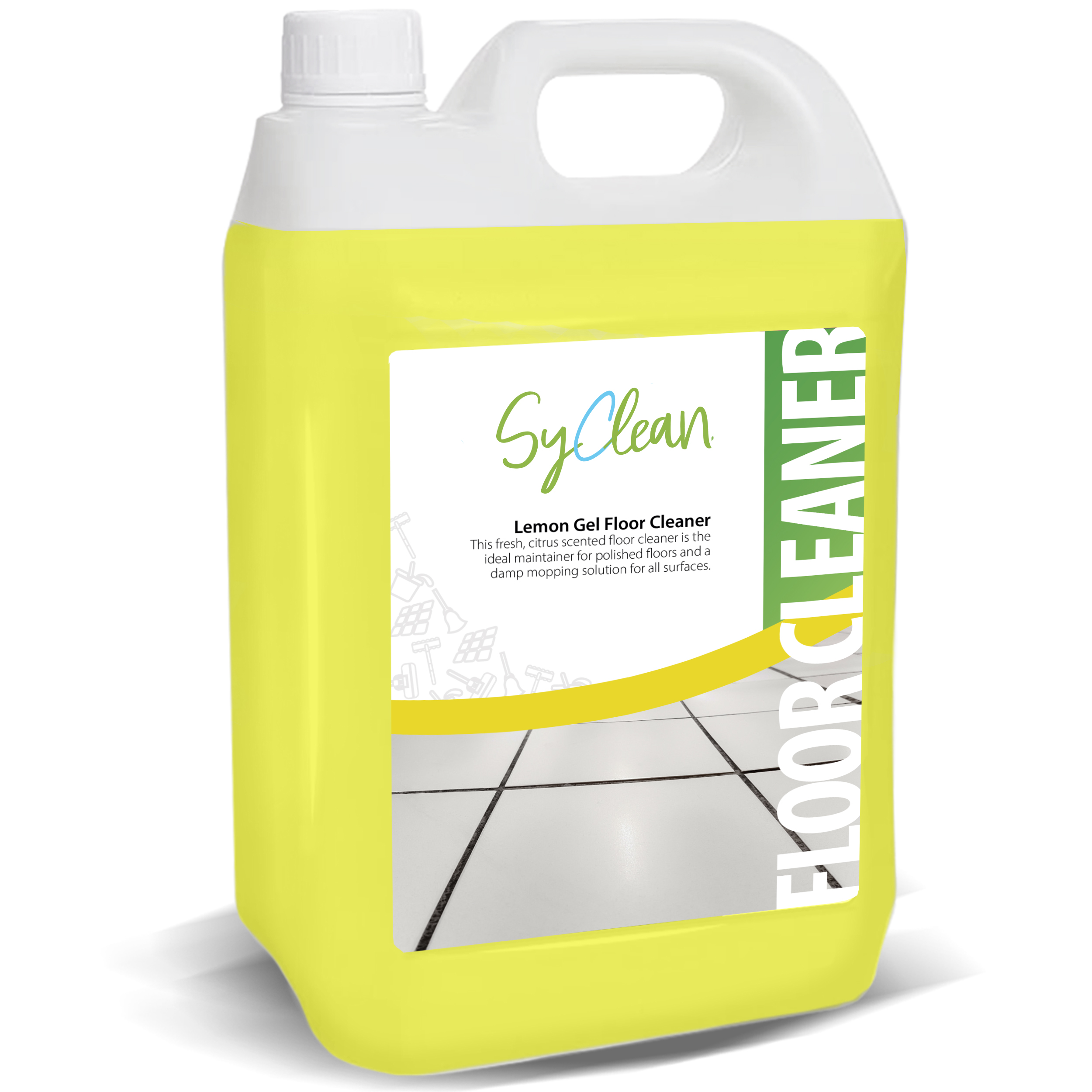 SyClean Lemon Floor Gel 5 Litre