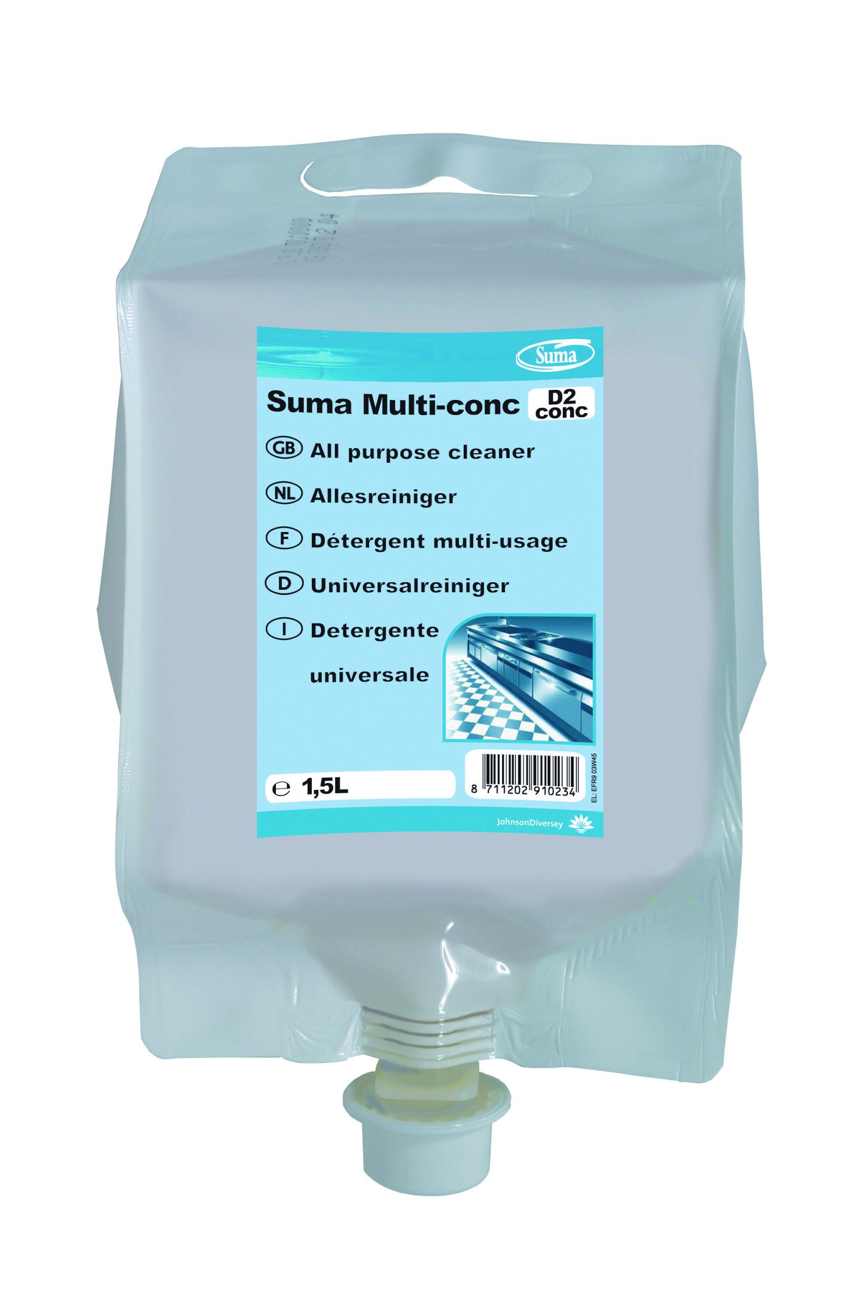 D2 Suma Multi All Purpose Cleaner 2ltr