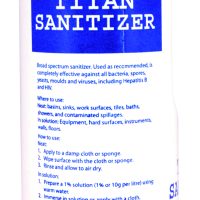 Titan Sanitising Powder Concentrated Detergent Sanitising Powder 500g