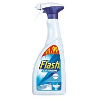 Flash Bathroom Spray Dissolves Grease And Leaves A Brilliant Shine 500ml