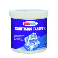 Endbac Sanitising Tablets for Food Surfaces and Salad Washing 230 Tabs