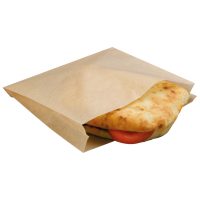 Scotchban Brown Greaseproof Bag 7 x 7"