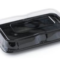 RPET domed lid for platter 35 x 24cm