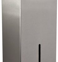 Brushed Stainless Steel Multi-flat Bulkpack Tissue Dispenser