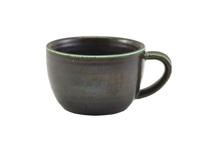 Terra Porcelain Black Coffee Cup 22cl/7.75oz