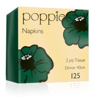 Napkin 2Ply 40cm Forest Green