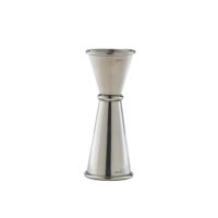 Banded Jigger Chrome 25ml/50ml