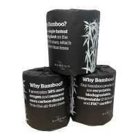 Wrapped SySoft Bamboo Luxury White Toilet Roll 3ply (200 sheets, 24m)