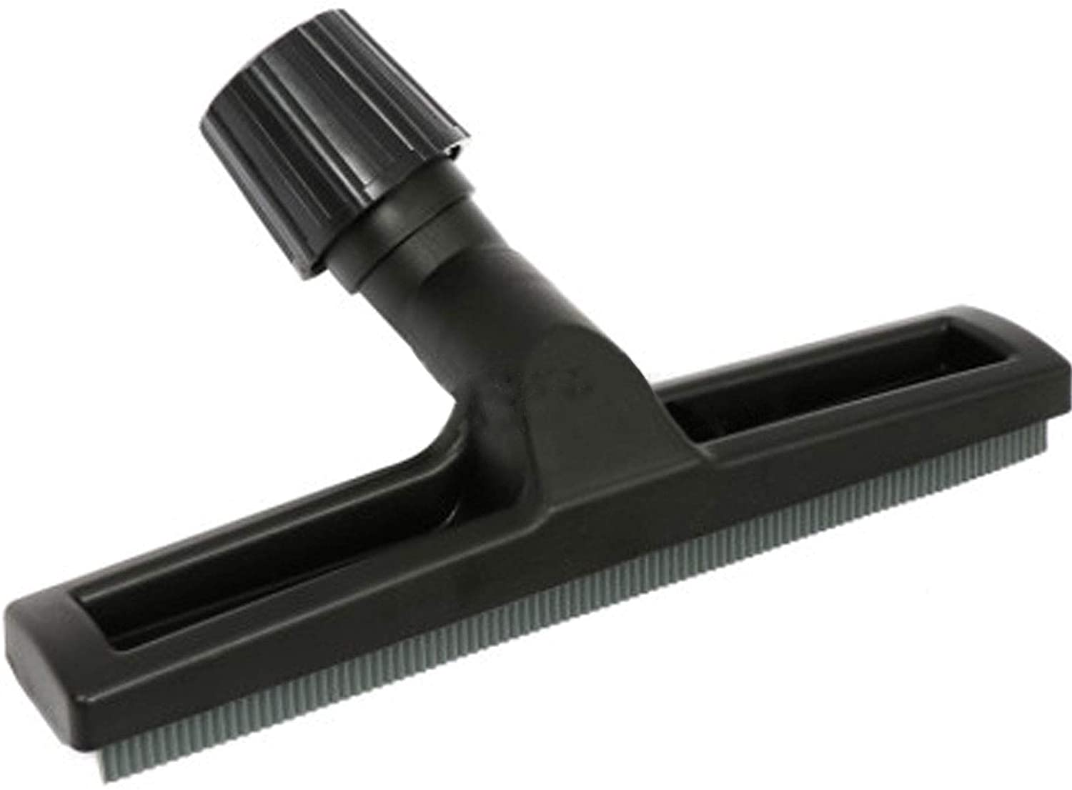 Universal Black Plastic Squeegee Floor Nozzle with Rubber Blades