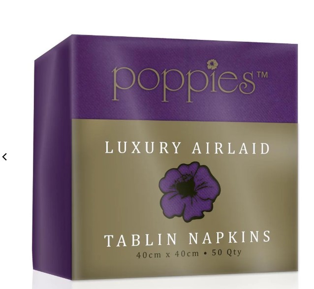 Airlaid Plum Napkin 40 x 40cm