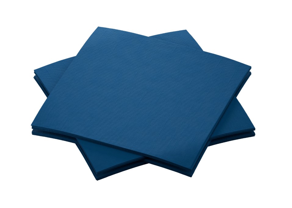 Dunisoft Airlaid Cocktail Napkin 20x20cm Dark Blue